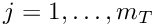 $j=1,\dots,m_T$